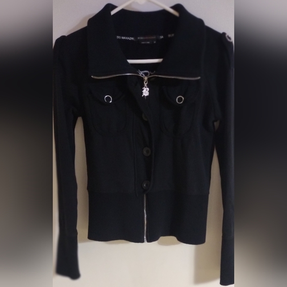 BCBG Zip Front Jacket - Picture 1 of 2